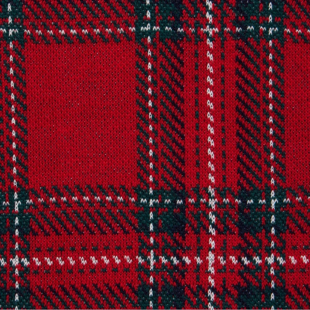 TARTAN RUFFLE PEPLUM TOP - Picture 3 of 4